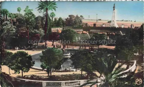 AK / Ansichtskarte NICE   Nizza 06 Alpes-Maritimes Un coin des Jardins Albert 