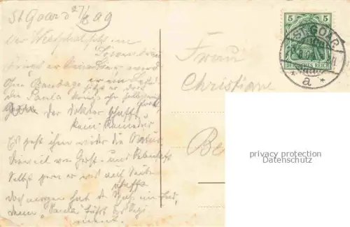 AK / Ansichtskarte Sankt Goar Rheinfels Burgruine