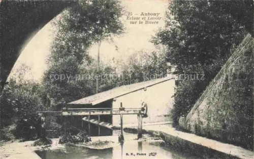 AK / Ansichtskarte ANTONY 92 Hauts-de-Seine Ecluse et lavoir sur la Bièvre