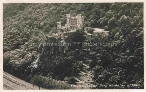 AK / Ansichtskarte Trechtlingshausen Trechtingshausen Mainz-Bingen Rheinland-Pfalz Burg Rheinstein