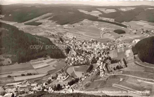 AK / Ansichtskarte Voehrenbach Panorama Luftkurort und Wintersportplatz Schwarzwald