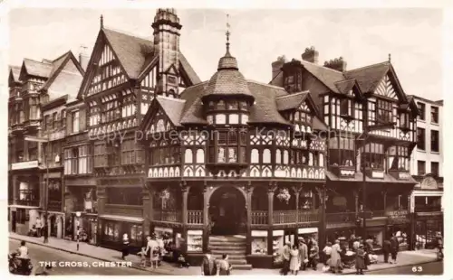AK / Ansichtskarte CHESTER  Cheshire UK The Cross