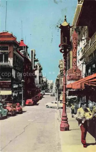AK / Ansichtskarte SAN FRANCISCO California USA Chinatown