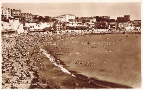 AK / Ansichtskarte Broadstairs Kent UK Panorama Beach