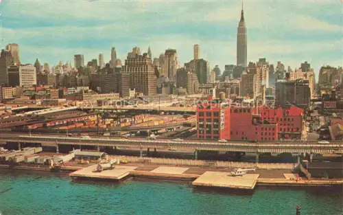AK / Ansichtskarte MANHATTAN  NEW YORK USA Port Authority West 30th Street Heliport