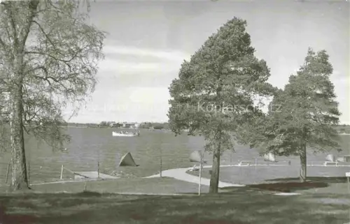 AK / Ansichtskarte Vasa Vaasa Suomi Uferpromenade