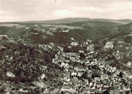 AK / Ansichtskarte Vallendar Rhein Fliegeraufnahme
