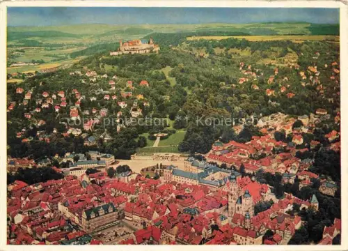 AK / Ansichtskarte Coburg Bayern Fliegeraufnahme