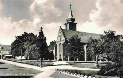 AK / Ansichtskarte Nykobing Falster DK Kirken Kirche