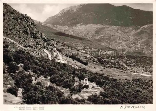 AK / Ansichtskarte Delphes Delfos Delfi Delphi Greece Landschaftspanorama Tholos