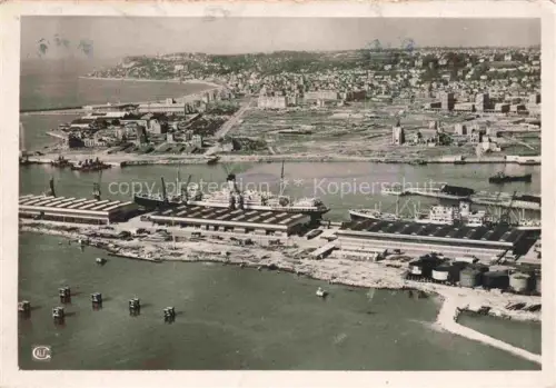 AK / Ansichtskarte LE HAVRE 76 Vue aérienne panoramique Quai d'escale
