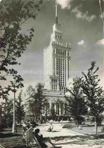 AK / Ansichtskarte WARSZAWA Warschau PL Palac Kultury i Nauki