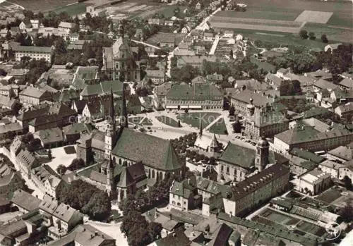 AK / Ansichtskarte ALToeTTING Fliegeraufnahme mit Kirche