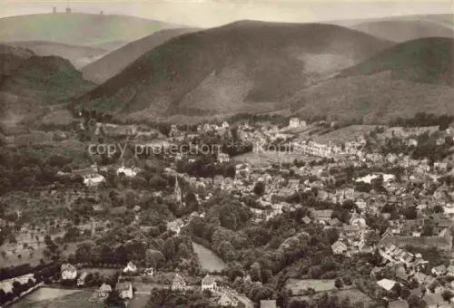 AK / Ansichtskarte Ilsenburg Harz Sachsen-Anhalt Fliegeraufnahme