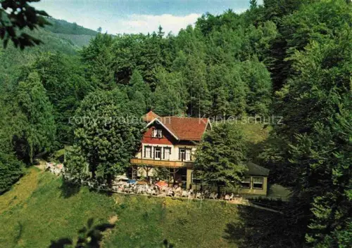 AK / Ansichtskarte BAD HARZBURG Niedersachsen Waldgasthaus Sennhuette