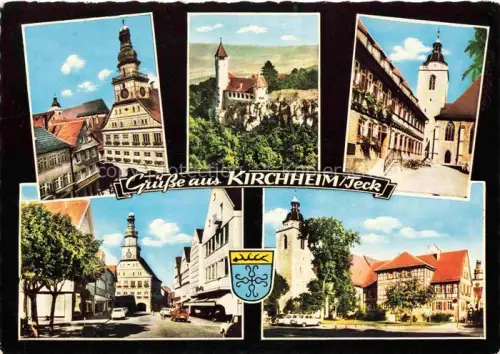 AK / Ansichtskarte Kirchheim  Teck Esslingen BW Motive Altstadt Rathaus Kirche