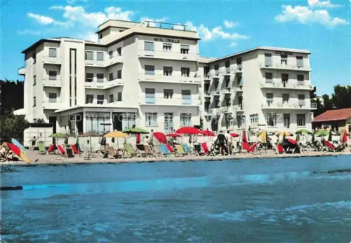 AK / Ansichtskarte Lido di Jesolo IT Albergo Corallo dal mare