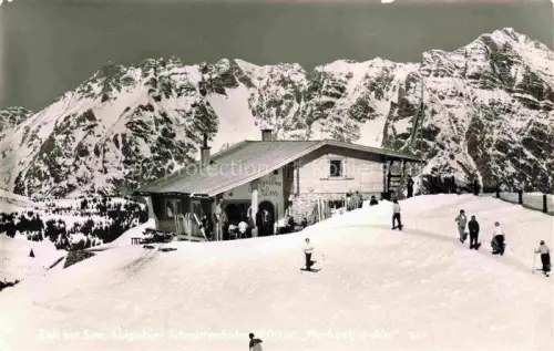 AK / Ansichtskarte Zell See AT Skigebiet Scheitelhoehe 