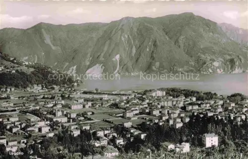 AK / Ansichtskarte LUGANO Lago di Lugano TI Panorama