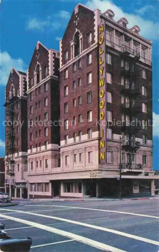 AK / Ansichtskarte HOLLYWOOD  Los Angeles California USA Hollywood Inn