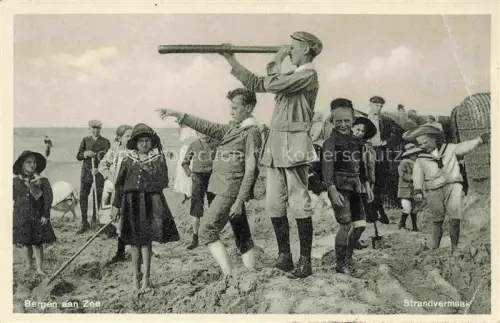 AK / Ansichtskarte Bergen aan Zee NL Strandvermaak Kinder
