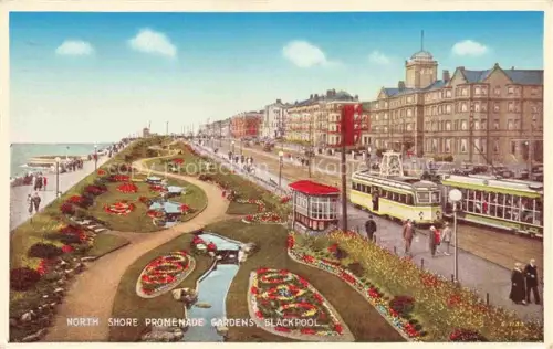 AK / Ansichtskarte BLACKPOOL  UK North Shore Promenade