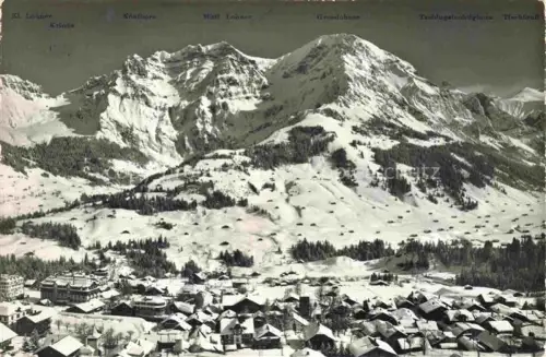 AK / Ansichtskarte Adelboden Frutigen BE Grosslohner Panorama