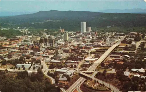 AK / Ansichtskarte Greenville California Aerial View of Business Section