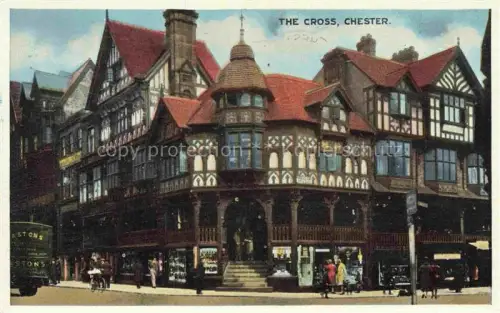 AK / Ansichtskarte CHESTER  Cheshire UK The Cross