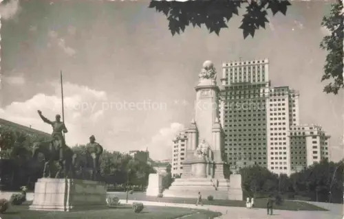 AK / Ansichtskarte MADRID  ES Plaza de Espana