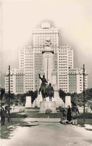 AK / Ansichtskarte MADRID  ES Plaza de Espana