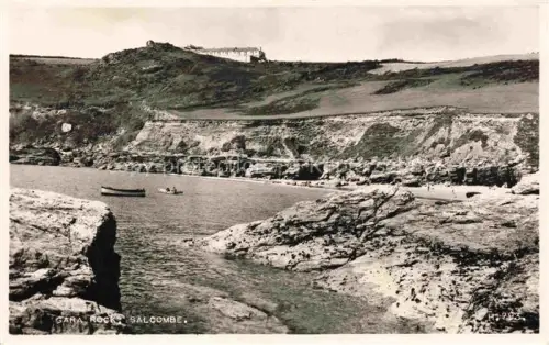 AK / Ansichtskarte Salcombe South Hams Devon UK Panorama Blick zum Gara Rock Hotel