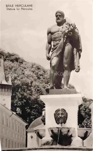AK / Ansichtskarte Baile-Herculane RO Brunnen Herkules Statue