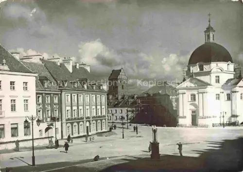 AK / Ansichtskarte WARSZAWA Warschau PL Fragment Runku Nowego Miasta Marktplatz