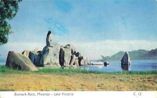 AK / Ansichtskarte Mwanza Lake Victoria Tansania Bismark Rock