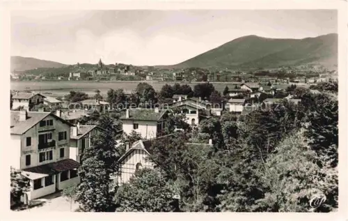 AK / Ansichtskarte HENDAYE 64 Pyrenees-Atlantiques Frontière Franco-Espagnole vue générale au fond Fontarabie