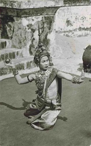AK / Ansichtskarte Cambodge Kambodscha Souvenirs d'Indochine Dansseur Royales