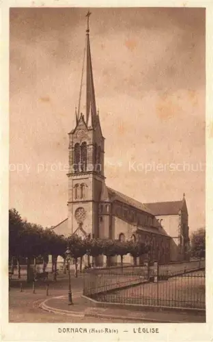 AK / Ansichtskarte Dornach  Mulhouse 68 Haut-Rhin Eglise Kirche