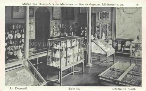 AK / Ansichtskarte MULHOUSE Muehlhausen 68 Haut-Rhin Musée des Beaux-Arts Art Décoratif Salle III