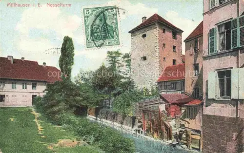 AK / Ansichtskarte Muelhausen Elsass Nesselturm