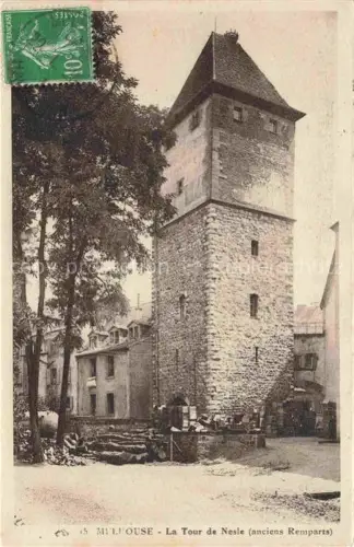 AK / Ansichtskarte MULHOUSE Muehlhausen 68 Haut-Rhin La Tour de Nesle anciens remparts