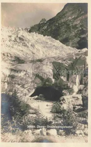 AK / Ansichtskarte Gletscher Ferner Glacier Glaciar Ghiacciaio-- Oberer Grindelwald