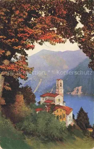 AK / Ansichtskarte Photochromie Verlag Photochromie Nr. Serie 193 Nr. 3300 Lago di Lugano Castagnola 