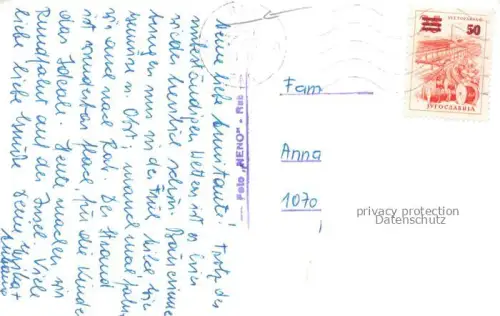 AK / Ansichtskarte Rab  Croatia Schloss