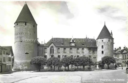 AK / Ansichtskarte YVERDON-LES-BAINS VD Le Chateau