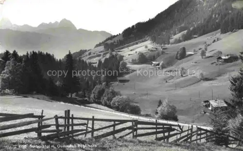 AK / Ansichtskarte Turbachtal Turbach Saanen BE Gummfluh Rueblihorn