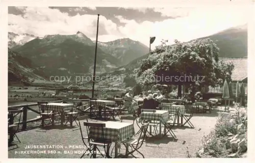 AK / Ansichtskarte BAD HOFGASTEIN Pinzgau Salzburg AT Jausenstation und Pension
