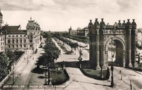AK / Ansichtskarte BARCELONA Cataluna ES Salon de Victor Pradera