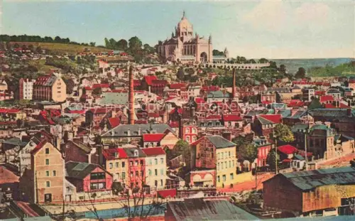 AK / Ansichtskarte LISIEUX 14 Calvados Vue generale Basilique