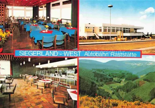 AK / Ansichtskarte Autobahn Autostrada Autoroute Highway Siegerland West Freudenberg 